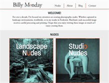 Tablet Screenshot of billymonday.com